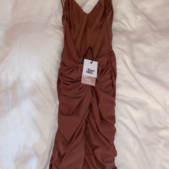 Elegant Ruched Dress - Picture 2 of 3